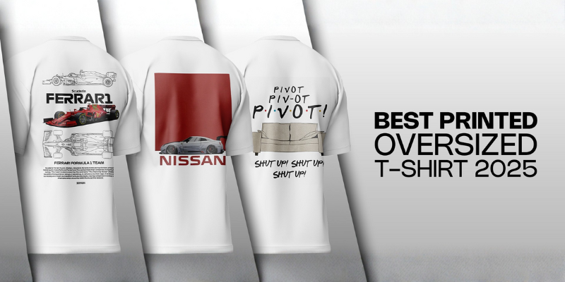 best printed oversized t shirt