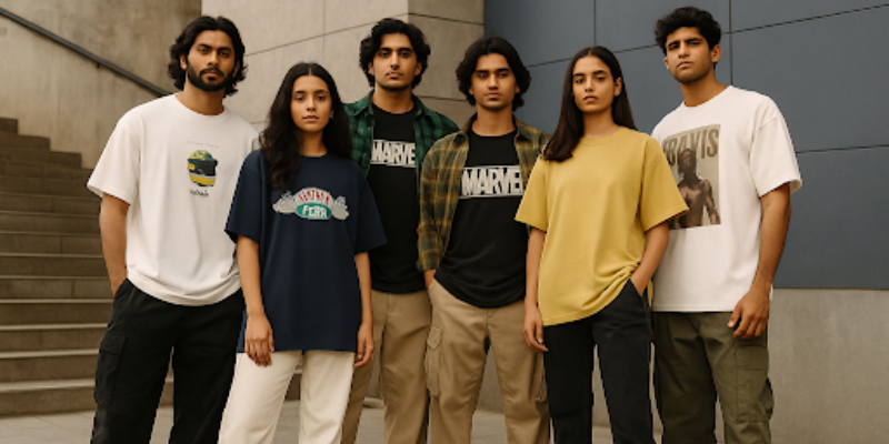 how to style oversized t shirt