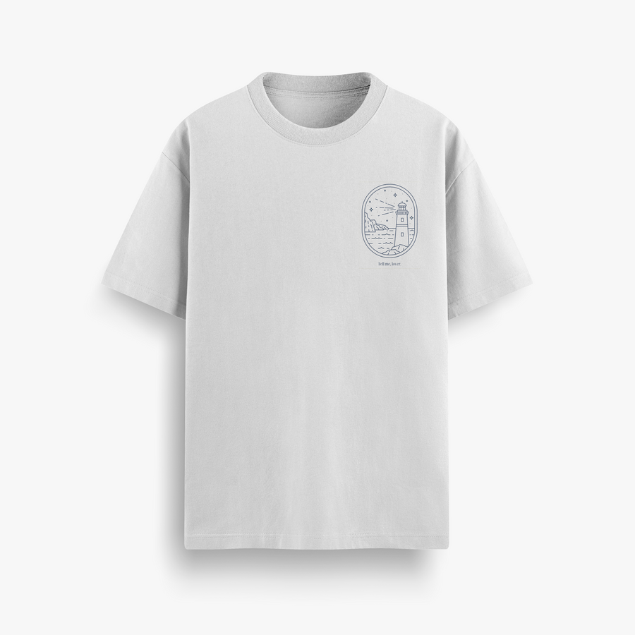 Dreamy Night Window Oversized 240 GSM Tee