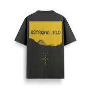 Astroworld Pulse Black Oversized 240 GSM Tee