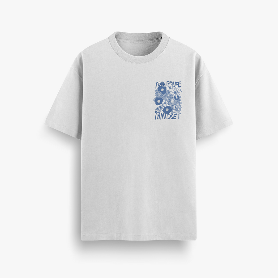 Abundance Mindset Oversized 240 GSM Tee