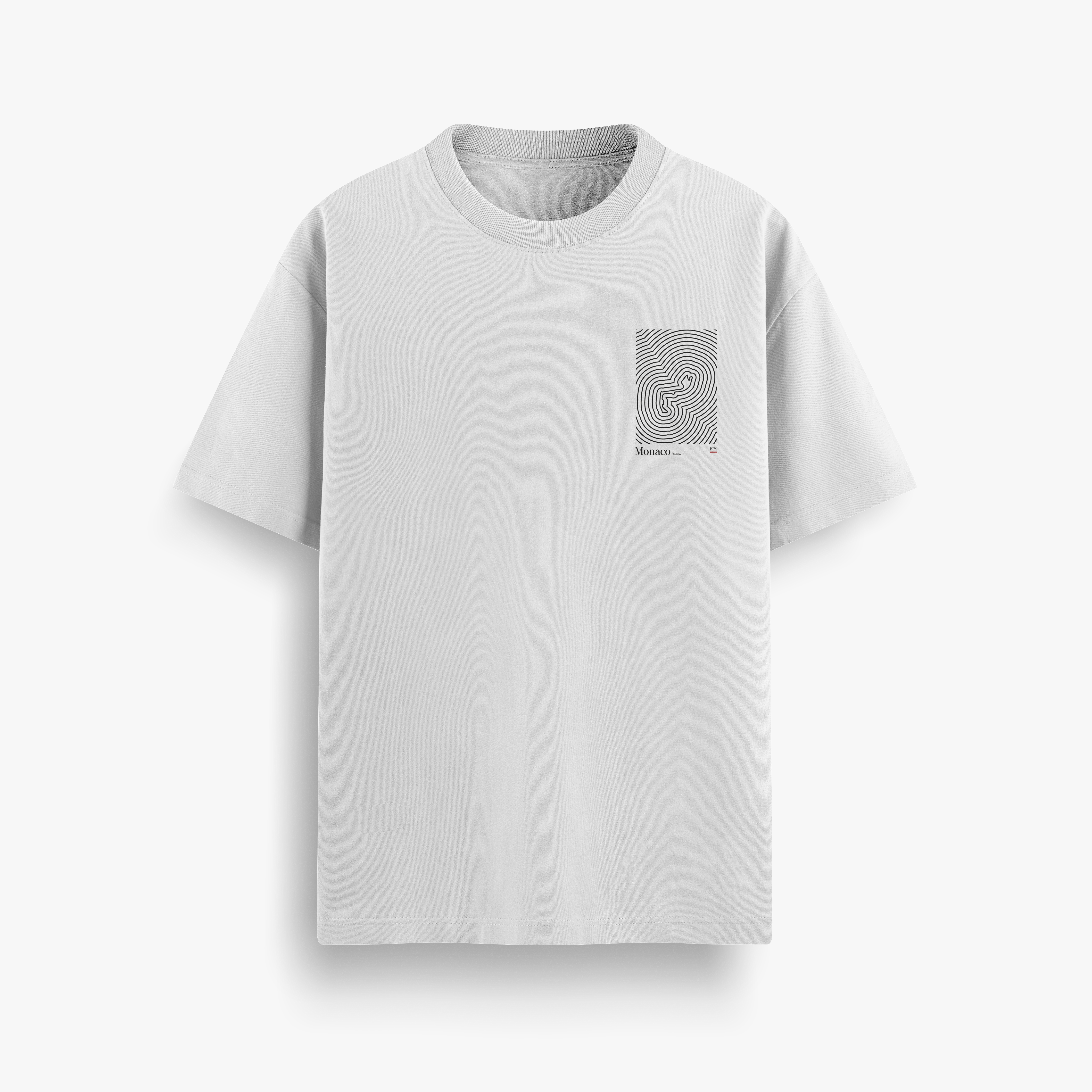 Monaco Circuit Street Oversized 240 GSM Tee