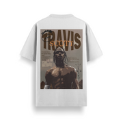 Good Times Issue White Oversized 240 GSM Tee