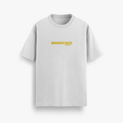 Smoke Break White Oversized 240 GSM Tee