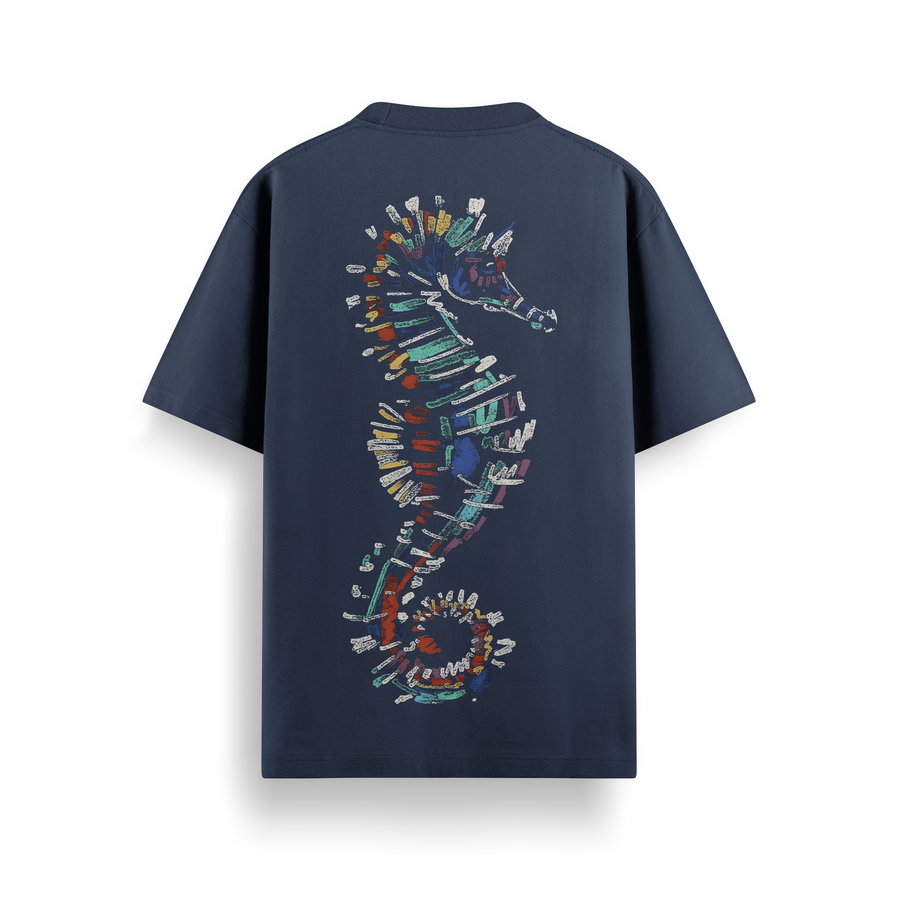 Seahorse Mirage Oversized 240 GSM Tee