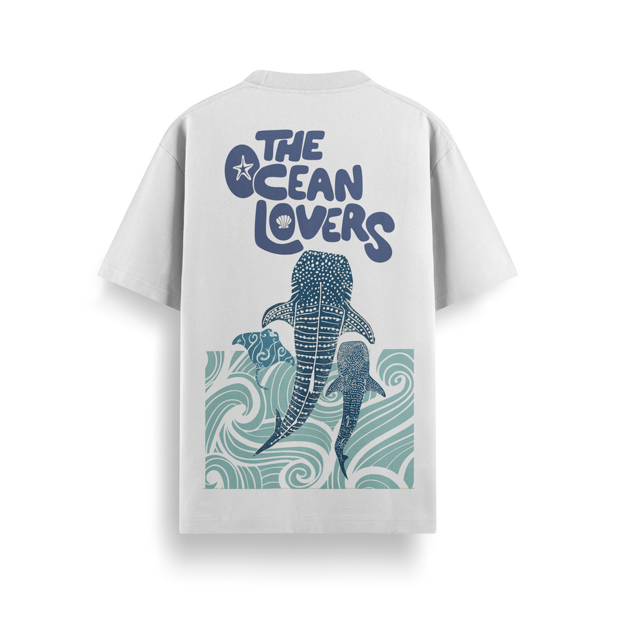 The Ocean Lovers Oversized 240 GSM Tee