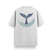 Whale Song Oversized 240 GSM Tee