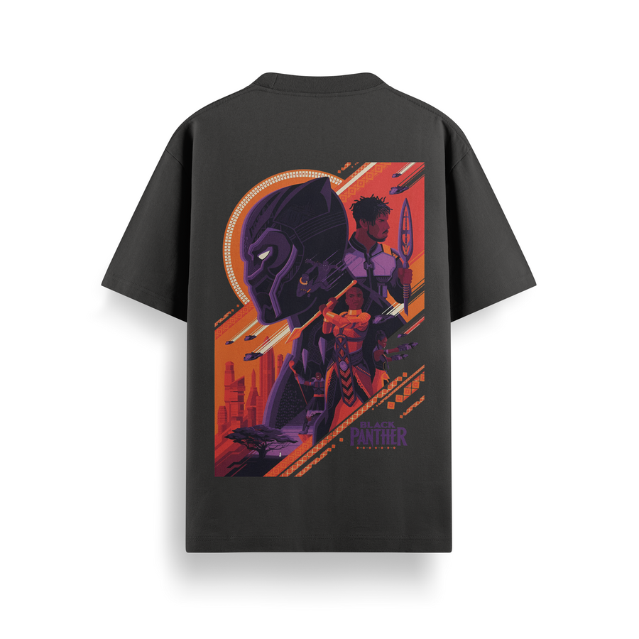 Wakanda’s Guardian Oversized 240 GSM Tee