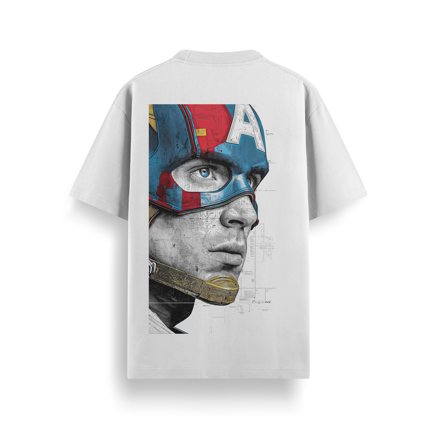 The Winter Soldier Oversized 240 GSM Tee