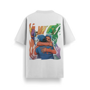 The Victory Hug 240 GSM Oversized Tee