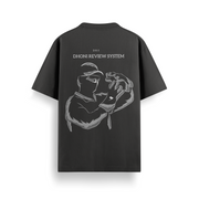 DRS 240 GSM Black Oversized Tee