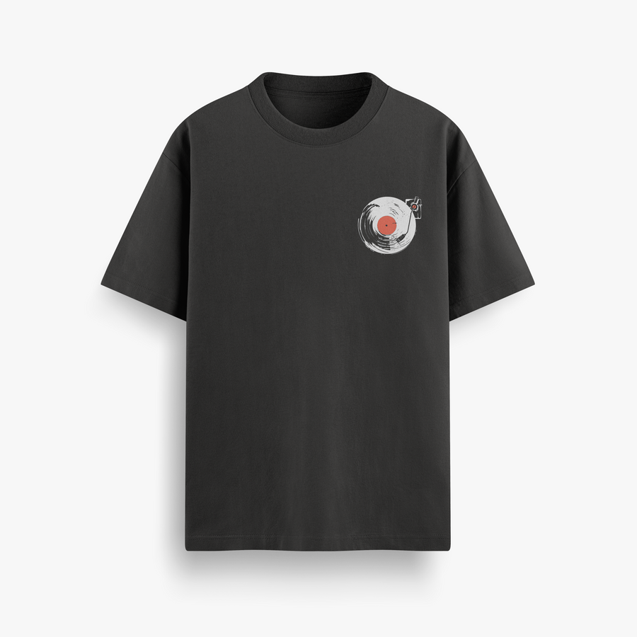 Play It Twice Oversized 240 GSM Tee