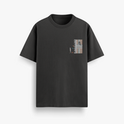 Interstellar Descent Oversized Black 240 GSM Tee