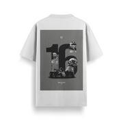 Leclerc Drift White Oversized 240 GSM Tee