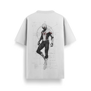 Spider-Man Blueprint Oversized 240 GSM Tee (Spider-Man 3)