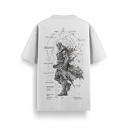 Mad Titan Blueprint Oversized 240 GSM Tee