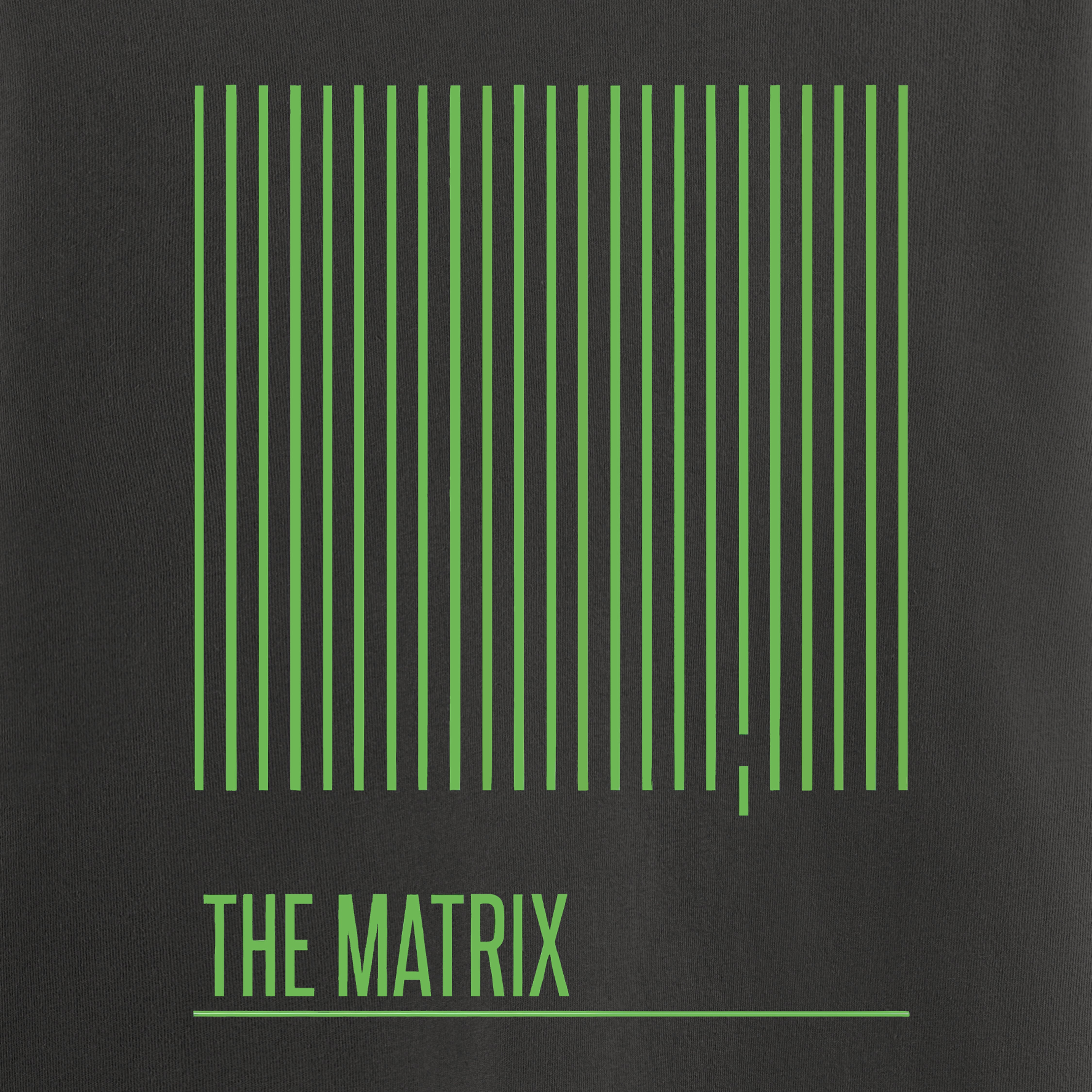 The Matrix - Black Oversized 240 GSM Tee