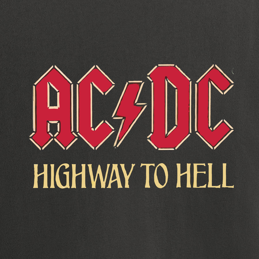 AC/DC – Highway to Hell Oversized 240 GSM Tee