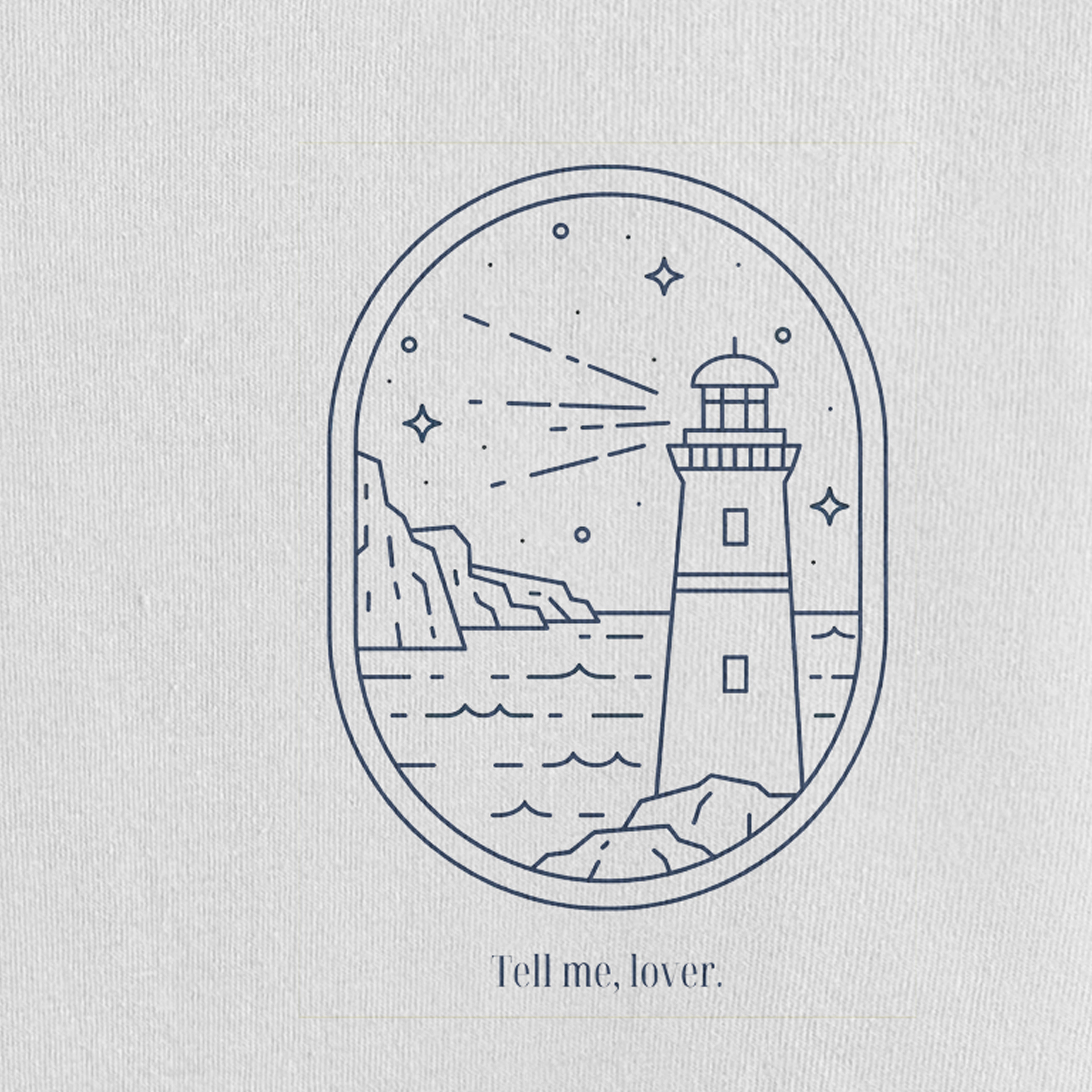 Dreamy Night Window Oversized 240 GSM Tee