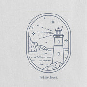 Dreamy Night Window Oversized 240 GSM Tee