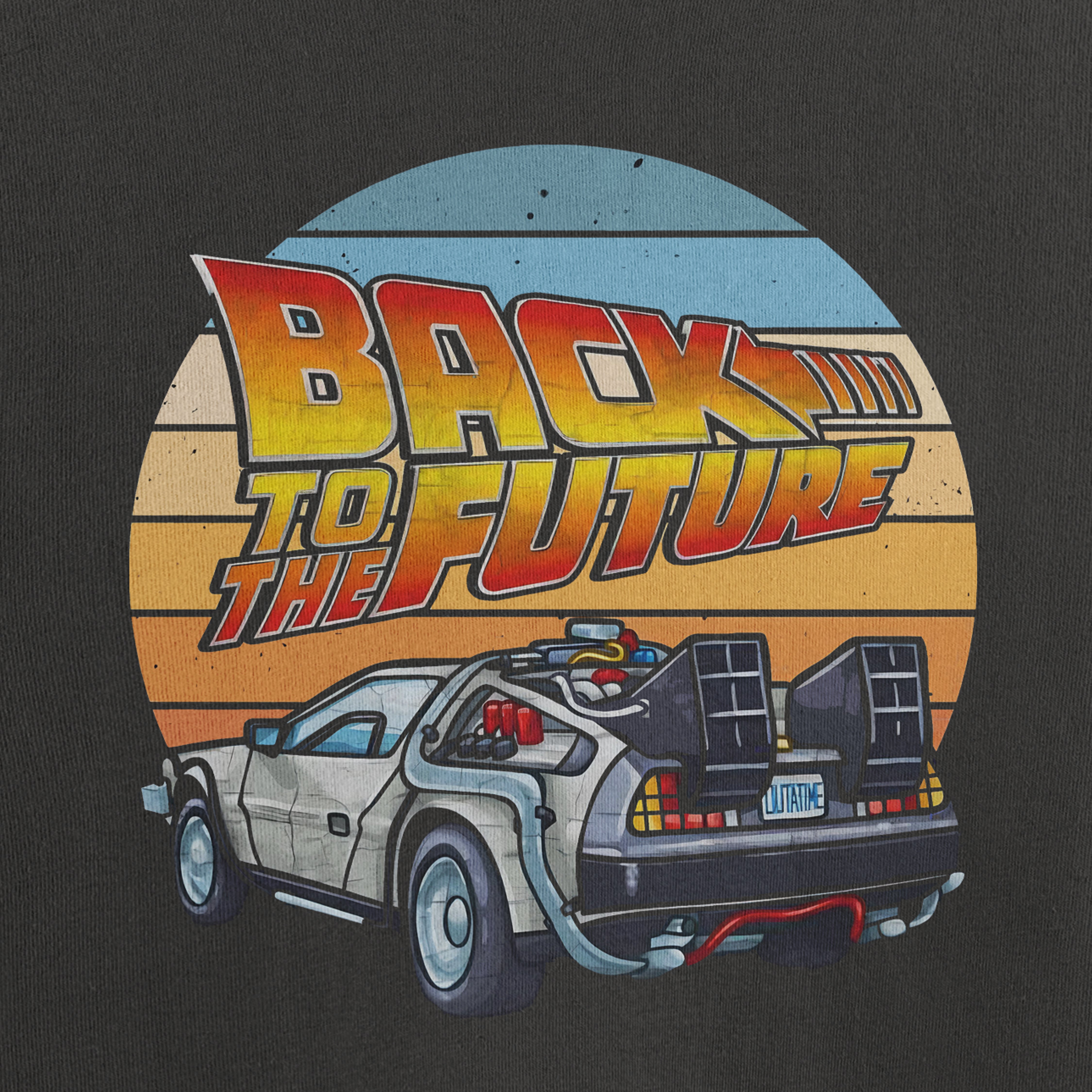 Back To The Future - Classic Oversized 240 GSM Tee