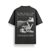 Different Path Oversized 240 GSM Tee