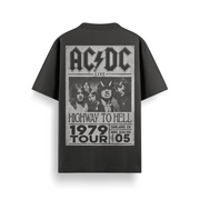 AC/DC – Highway to Hell Tour ‘79 Oversized 240 GSM Tee