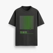 The Matrix - Black Oversized 240 GSM Tee