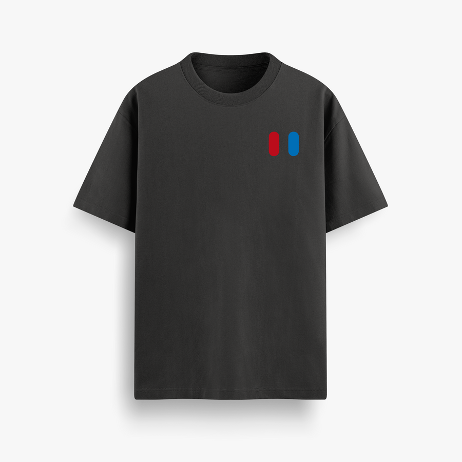 The Matrix - Red & Blue Pill Oversized 240 GSM Tee