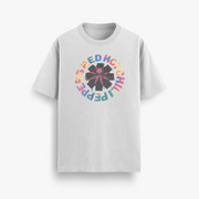 Red Hot Chili Peppers – Classic Logo White Oversized 240 GSM Tee