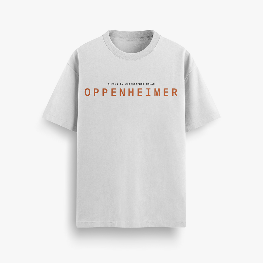 Oppenheimer - Cinematic Oversized 240 GSM Tee