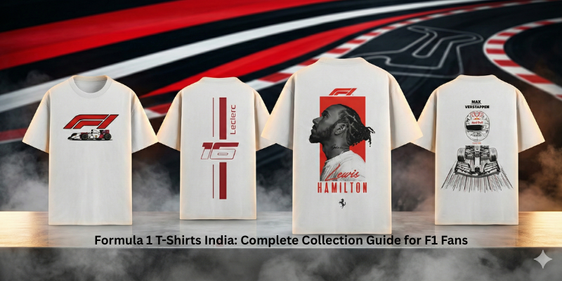 Formula 1 T-Shirts India: Complete Collection Guide for F1 Fans