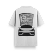 Stuttgart Legacy White Oversized 240 GSM Tee