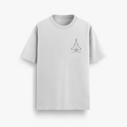 Dassault Rafale Runway Off White Oversized 240 GSM Tee