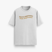 Espresso Mood Off White Oversized 240 GSM Tee