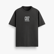 Cristiano Silhouette Black Oversized 240 GSM Tee