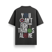 Avengers Assemble Backprint Oversized 240 GSM Tee