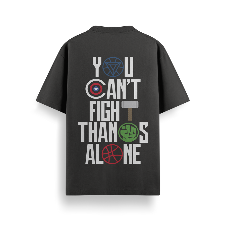 Avengers Assemble Backprint Oversized 240 GSM Tee