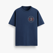 Milan Legacy Navy Oversized 240 GSM Tee