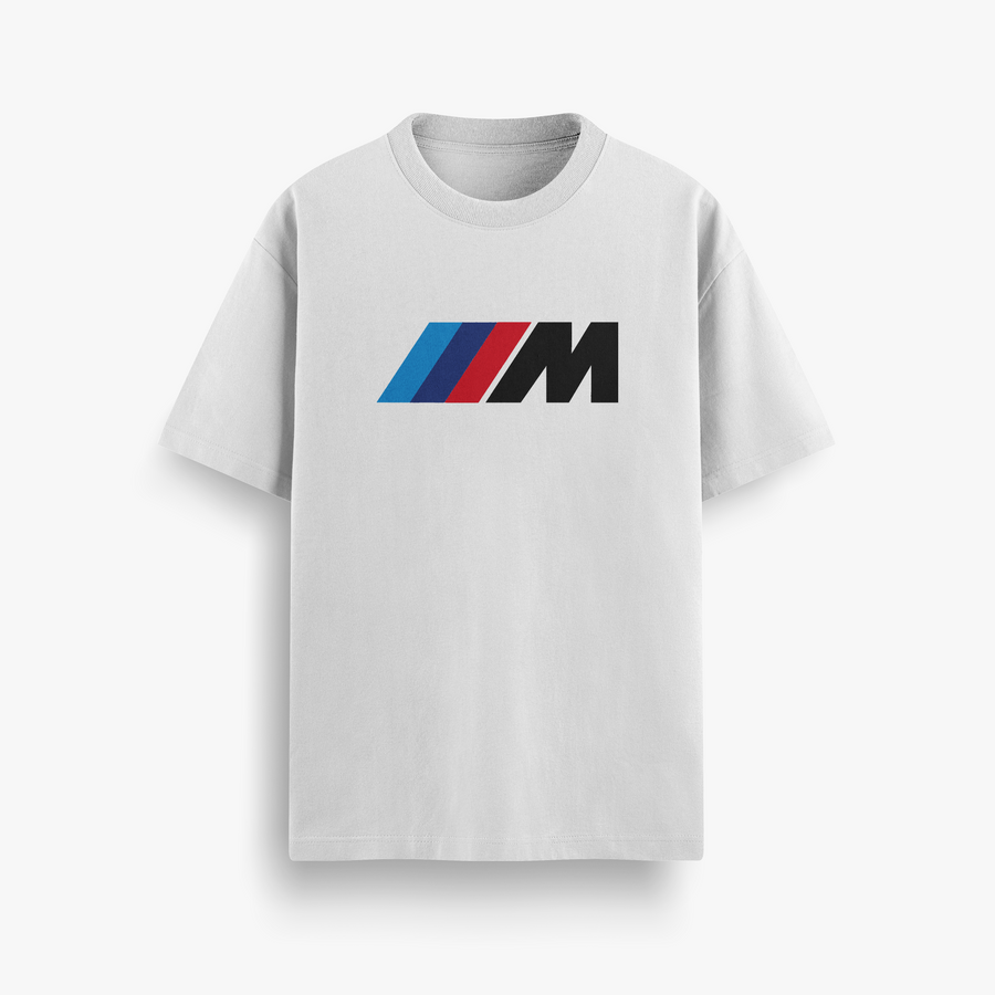 E30 M3 DTM White Oversized 240 GSM Tee