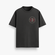 Milan Legacy Black Oversized 240 GSM Tee