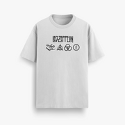 Led Zeppelin Magic Off-White Oversized 240 GSM Tee