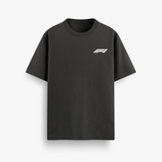 Pretty People Watch F1 Black Oversized 240 GSM Tee