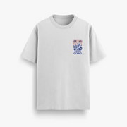 Keep Going Floral Oversized 240 GSM Tee