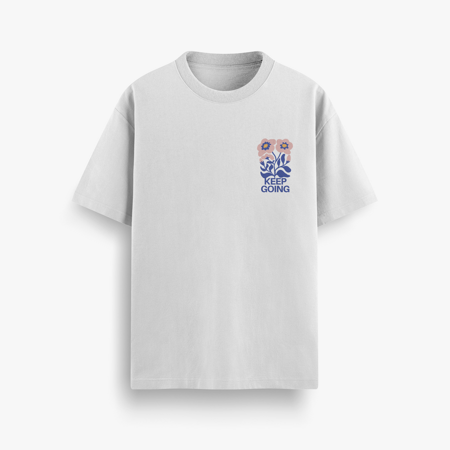 Keep Going Floral Tee