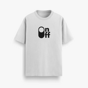 On Off Designer Off-White Oversized 240 GSM Tee