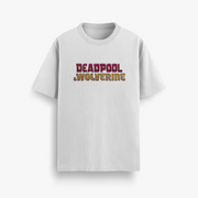 Deadpool Vs Wolverine Oversized 240 GSM Tee