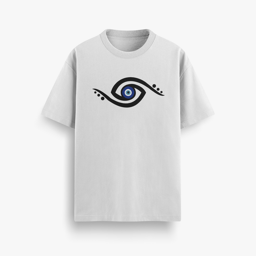 Hope Signal Off White Oversized 240 GSM Tee