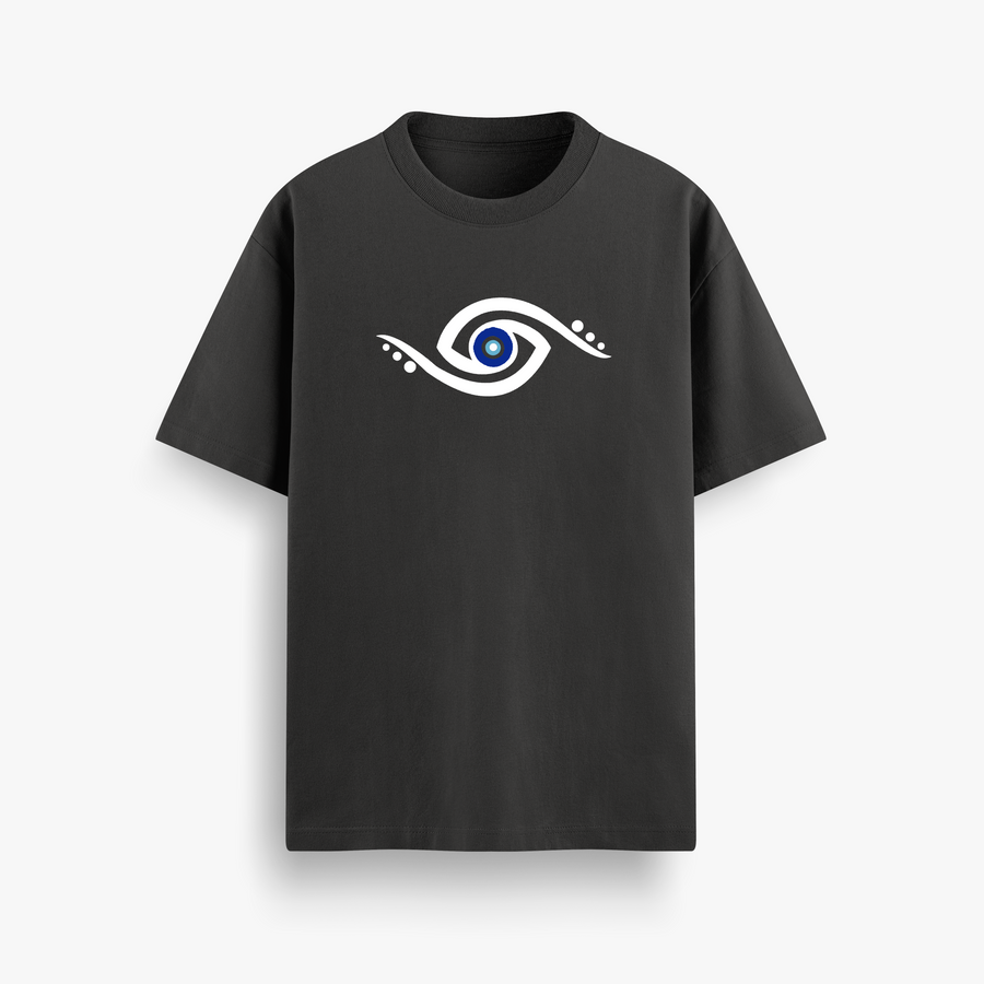 Karma is a Bitch Black Oversized 240 GSM Tee
