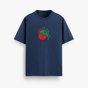 Forex Girlfriend Navy Oversized 240 GSM Tee